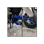 JİEKAİ *MAVİ* Egzoz Koruma Takozu CNC Model Tüm Scooter Modellerine Uyumlu RM-04