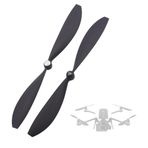 JIEYAN CHENNAN 1 Çift Hava Vidası Plastik Pervane Karma Pervanesi Gopro Dronlar için Hava Vidası 4 Eksenli Uçak Hava Vidası Pervane Kanadı Aksesuarı RC Uçak için Siyah