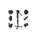 JieYang Monopod JY0518B Kırmızı Mandallı Kilit Sistemi