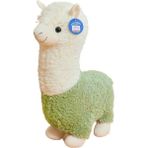 Jifen-HB Komik Çim Çamur Atı Alpaka Bebek Peluş Oyuncak Sevimli Bebek Yastık Bez Bebek (Yurt Dışından) - Yeşil - Lacivert - Beyaz - Lacivert