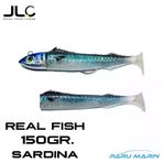 Jigging A La Carta Jigging Ala Carta Real Fish 150 gr Sardina Yedekli Silikon Yem