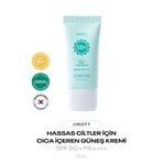 Jigott Hassas Ciltler İçin Yüksek Korumalı Güneş Kremi Doris Vitality Cica Sunscreen SPF 50
