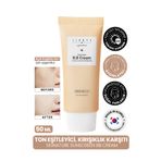 Jigott Ton eşitleyici Kırışıklık Karşıtı Jigott SPF 50 PA ++++ Sunscreen BB Krem50 ML