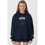 Jigsaw Game Isn_t Over Yet Lacivert Kadın 3İp Kapşonlu