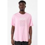 Jigsaw Game Isn_t Over Yet Pembe Erkek Oversize Tshirt
