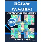 Jigsaw Samurai Sudoku Book for Adults Hard: 100 Hard Jigsaw Samurai Sudoku Puzzles – Extreme Logic for Puzzle Warriors!