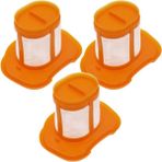 Jikio Black+Decker Hhvk HHVK320J HHVK320J10 HHVK320JZ01 HHVK515J HHVK515JP El Süpürgesi Için 3 Adet Yedek Filtre (Yurt Dışından) - 1 Adet