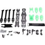 Jikio Mark4-Hd Mark 4 Hd 5 Inç 240 mm Fpv Çerçeve Kiti Karbon Fiber W/ 5 mm Kol O3 Fpv Yarış Drone Quadcopter Freestyle Için (Yurt Dışından) - Renkli