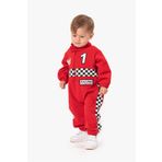 Jikko Baby Erkek Bebek Yarış Doğum Günü Kostüm Tulum 8070