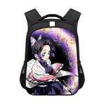 Jilijia Anime Agatsuma Zenitsu Sırt Çantası Tomioka Giyuu Kamado Nezuko Okul Çantası Karikatür Karakter Kanvas Çanta Anime Yürüyüş Çantaları Seyahat Çantası Öğrenciler için Hediyeler, Hashibira
