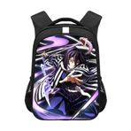 Jilijia Anime Agatsuma Zenitsu Sırt Çantası Tomioka Giyuu Kamado Nezuko Okul Çantası Karikatür Karakter Kanvas Çanta Anime Yürüyüş Çantaları Seyahat Çantası Öğrenciler için Hediyeler, Kanroji Mitsuri,