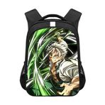 Jilijia Anime Agatsuma Zenitsu Sırt Çantası Tomioka Giyuu Kamado Nezuko Okul Çantası Karikatür Karakter Kanvas Çanta Anime Yürüyüş Çantaları Seyahat Çantası Öğrenciler için Hediyeler, Shinazugawa