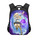 Jilijia FAIRY TAIL sırt çantası Anime Natsu Dragneel Lucy Heartfilia Schoolbag Gurei Soruju karikatür çanta seyahat çantası yürüyüş çantası Bookbag hediyeler öğrenciler için, tip 10, 44x30.5x16cm