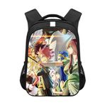 Jilijia FAIRY TAIL sırt çantası Anime Natsu Dragneel Lucy Heartfilia Schoolbag Gurei Soruju karikatür çanta seyahat çantası yürüyüş çantası Bookbag hediyeler öğrenciler için, Tip 2, 44x30.5x16cm