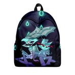Jilijia Hazbin Hotel Sırt Çantası Anime Oyunu Rol Alastor/Melek Tozu/Charlie Morningstar 3D Baskılı Okul Çantası Laptop Çantası Seyahat Çantası, 7 yazın, 40x30x17cm