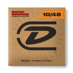 Jim Dunlop Dab1048 Extra Light 80/20 Bronze Akustik Gitar Tel Set