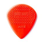 Jim Dunlop Max-Grip Jazz III Nylon Red Pena
