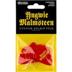 JIM DUNLOP Pena Signature Yngwie Malmsteen Delrin 2 mm 6 Adet, Kırmızı