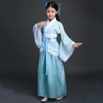 JIMINISO Kadınlar çin Tang Kostüm Qin Han Hanedanı Cariye Gege Antik Performans Elbise Geleneksel Elbise, yeşil (Mint Green), 100
