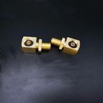 JIMINISO M16* 1 Metrik Dişi Konu 1/4 "BSP Erkek Konu Boru Bağlantı Konnektörü Gözetleme Camı Göstergesi için