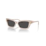 Jimmy Choo 5011U 502587 55-17 Pudra Kadın Güneş Gözlüğü