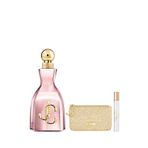 Jimmy Choo I Want Choo With Love 100 Ml Parfüm + I Want Choo Edp 7.5 Ml + Cüzdan Kadın Parfüm Seti - Altın