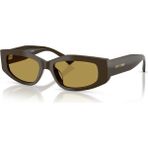 Jimmy Choo Jımmy Choo Jc 5046BU 5060/2 53 Güneş Gözlüğü - Kahverengi