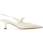 Jimmy Choo Zarif 45MM Topuklu Didi Ayakkabılar - Beyaz - 37