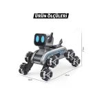 Jın-2950 Robot Köpek Bilekten Kont 2 4G 8 Teker Müzikli Ve Led Işıklı