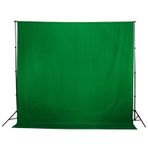 Jinbei Fon Asma Standı ve Greenbox Yeşil 3x6 m Fon Perdesi