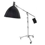 Jinbei M-6 2 in 1 Profesyonel Fonksiyonel Krom Işık Standı