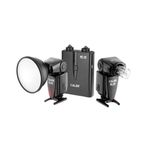 Jinbei MF-200 Caler Mini Dijital Flaş MF-46 Taşınabilir Güç Paketi