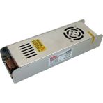 Jınbo 400W 12V 33.3A IP20 Slim Metal Kasa Iç Mekan Şerit LED Trafo – 3 Yıl Garanti (JLV-12400KS)