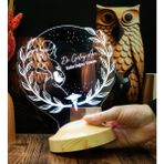 Jinekolog Lamba Doktora Özel Hediye, Ebe Hediyesi, Kadın Hastalıkları ve Doğum Uzmanına Kişiye Özel 3D LED Lamba