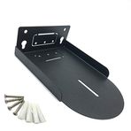Jingchengmei PTZ Kamera Montaj Braketi PTZOptics ile Uyumlu | Küçük Evrensel PTZ Kamera Duvar Montaj Braketi (CameraMount, Siyah)
