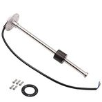 JINGERL 0~190ohm Yakıt Seviyesi Sensörü Su Geçirmez IP67 Tekne Araba Su Seviyesi/Alarmlı Yakıt Seviyesi Göstergesi 100mm 300 Mm 350mm 200m 450mm (Color : 100mm sensor)