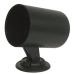 JINGERL 5 2 mm Gösterge 12V Su Sıcaklık Yağ Sıcaklık Gösterge Yağ Pres Yakıt Voltları Gösterge Hava Yakıt Oranı Boost Egzoz Temp Aracı Ölçer Siyah Kabuk (Color : Holder)