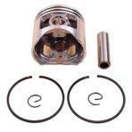 JINGERL Chainsaw Piston Kiti 45mm Çin 5200 52CC G5200 Gaz Silindir Motoru W/PIN Halkaları Circlips Yedek Parçalar