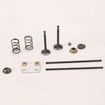 JINGERL Valf - Basınç çubuğu kılavuz plakası Honda GX160 GX200 5,5 PS 6,5 PS için gövde koruma kapağı tutucu yay seti çim motoru yedek parça (Renk: GX160)