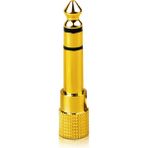 Jinghua 3.5mm Dişi - 6.35MM Erkek Ses Dönüştürücü Adaptör, Stereo Jak Çevirici, Kulaklık Mikrofon Hoparlör Amfi Mikser Uyumlu, Altın Kaplama, Metal Gövde, Tak Çalıştır S310