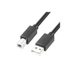 JINGHUA Type-A to Type-B USB 2.0 Yazıcı Kablosu 5Mtr Printer Tarayıcı, Fotokopi İçin Kare Uçlu Veri Kablosu