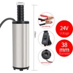 Jingliang Shop B 24V38M Timsah Klipsi 12V 24V Su Yağ Dizel Yakıt Transfer Dolum Aracı Daldırma Pompası Dc L/dak Kerosen Paslanmaz Çelik (Yurt Dışından) - Sıhhi Tesisat Araçları