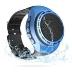 Jingyi Kablosuz Giyilebilir Su Geçirmez Bilek Taşınabilir Bluetooth Hoparlörlü Saat, Çok Fonksiyonlu Fm Radyo ve Mp3 Çalar ve Tws ve Selfie ve Koşma, Yürüyüş, Binme (Mavi) Için Ultra Uzun (Yurt Dışından)