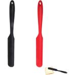 Jingyikeji Kavanoz Spatula, Uzun Saplı Silikon Kavanoz Kazıyıcı, Fıstık Ezmesi Için Reçel Serpme Makinesi, Pişirme ve Kek Krema Için Mutfak Spatulası, Mutfakta Olması Gereken Küçük Silikon Sp (Yurt Dışından)