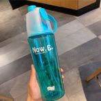 Jingyikeji Sprey Su Bardağı Yaratıcı Açık Hava Sporları Plastik Su Şişesi Yaz Sıvı Alımı Soğutma Bardağı Mavi (Opp Torba) 400ML (Yurt Dışından) - Renkli