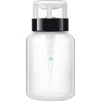 Jinlin Shop B 1 Adet Tarzı 200ML Alkol Çözücü Sıvı Pompalı Döküm Şişe Tırnak Sanatı Uv Jel Temizleyici Aracı Pres Şişe Boş Plastik Makyaj Için (Yurt Dışından) - Renkli