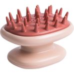 Jinlin Shop B Açık Pembe Tarzı El Tutma Masaj Tarak Taşınabilir Hava Yastıklı Fırça Anti-Statik Şampuan Saç Derisi Masaj Aleti Meridyen Fırçası Yıkama Duş Saç Tarak Abs (Yurt Dışından)