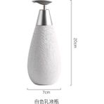 Jinlin Shop B B01 Stili Seramik Losyon Şişesi Duş Jeli Şişesi Ev Aksesuarları El Dezenfektanı Şişesi Sabunluk Losyon Kabı Banyo Ürünleri (Yurt Dışından) - Renkli