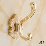 Jinlin Shop B B1 Stili Metal Askılık Havlu Asma Kanca Tutucu Ev Dekoratif Elbise Çanta Şapka Duş Hook Duvar Monte Kapı Donanımı Için Havlu Kıyafet Ceket Çanta Banyo Hook (Yurt Dışından)