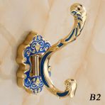 Jinlin Shop B B2 Stili Metal Askılık Havlu Asma Kanca Tutucu Ev Dekoratif Elbise Çanta Şapka Duş Hook Duvar Monte Kapı Donanımı Için Havlu Kıyafet Ceket Çanta Banyo Hook (Yurt Dışından)